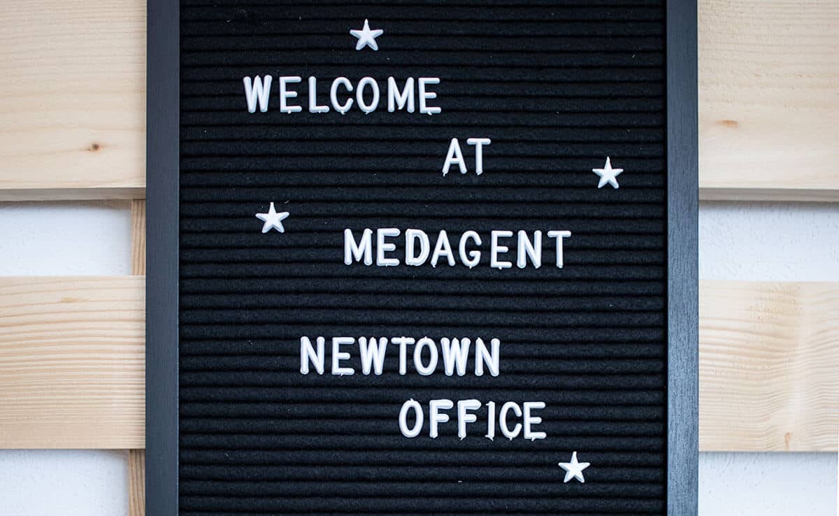 Welcome at MEDAGENT NewTown Office